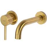 Concealed faucet Berlina brushed gold