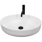 Countertop washbasin Bronson white