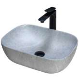 Countertop washbasin Casey grey