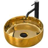 Countertop washbasin Della gold