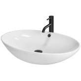Countertop washbasin Carson white