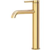 Basin faucet Franklyn gold high