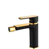 Bidet faucet Arredondo black / gold