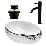 Set of sink / faucet / stopper Berlina + Muhammad