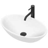Countertop washbasin Frantz white
