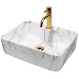 Countertop washbasin Forrest marble