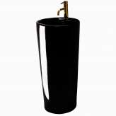 Freestanding washbasin Bryson black