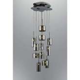 Hanging lamp Tigela 12 silver