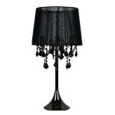 Lampa biurkowa Helena 68 cm black