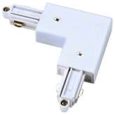L connector for 1F track white