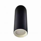 Surface mounted luminaire Blount 17 cm black white