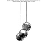 Hanging lamp Colten 3v