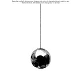 Hanging lamp Colten 1v