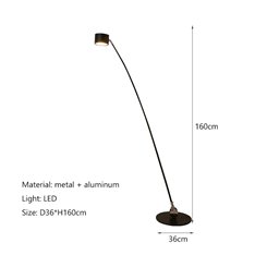 Floor lamp Letto 160 cm