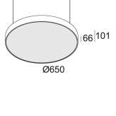 LED ceiling lamp with dimmable function Southold