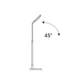 Adjustable metal LED table lamp Rossdorf