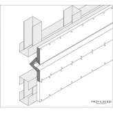 Linear wall lighting profile for LED modules Pinson