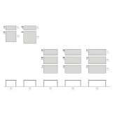 Fenix-NTM® rectangular table Huenxe