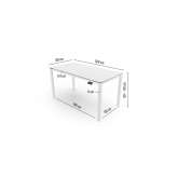 Multiplex desk with electric drive Kuyvozi