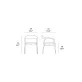 Chair with armrests Roden