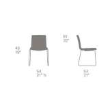 Stackable base chair Alyth