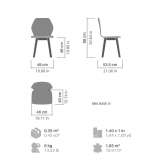 Fabric chair Moweaqua