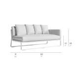 Modular sofa Pamece