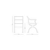 Chair with armrests Herforst
