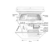 Infrared gas grill made of stainless steel Labourse