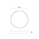 Round mirror for wall mounting Kamenz
