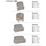 Modular sectional sofa Massama