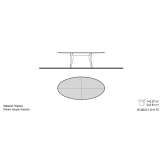 Oval dining table Sliven