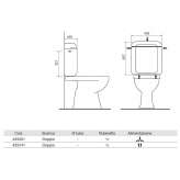 External toilet flush Ruscova
