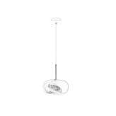 LED hanging lamp made of blown glass Lucama