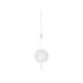 LED hanging lamp made of glass Guapiles