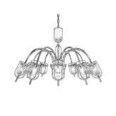 Murano glass chandelier Quimili