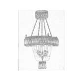 Crystal chandelier Lemay