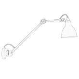 Adjustable wall lamp with swing arm Capralba