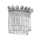 Wall lamp with crystals Arapahoe