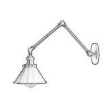 Metal reading lamp with a swing arm Iraan