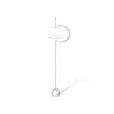 LED floor lamp with dimmer Bera