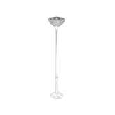Glass and metal floor lamp in Tiffany style Kocatepe