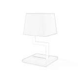 Metal table lamp with a fixed arm Geromina
