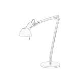 Adjustable with an aluminum desk lamp with a swing arm Ilheus