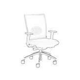 Fabric swivel office chair Urmond