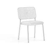 Stackable fabric chair Nikel