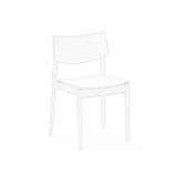 Stackable wooden dining chair Eruh