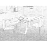Rectangular dining table Lymm