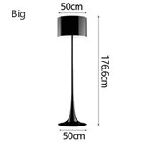 Floor lamp Objat black big