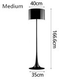 Floor lamp Objat black medium